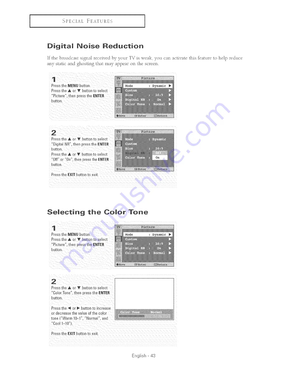 Samsung HC-P4241W Скачать руководство пользователя страница 43