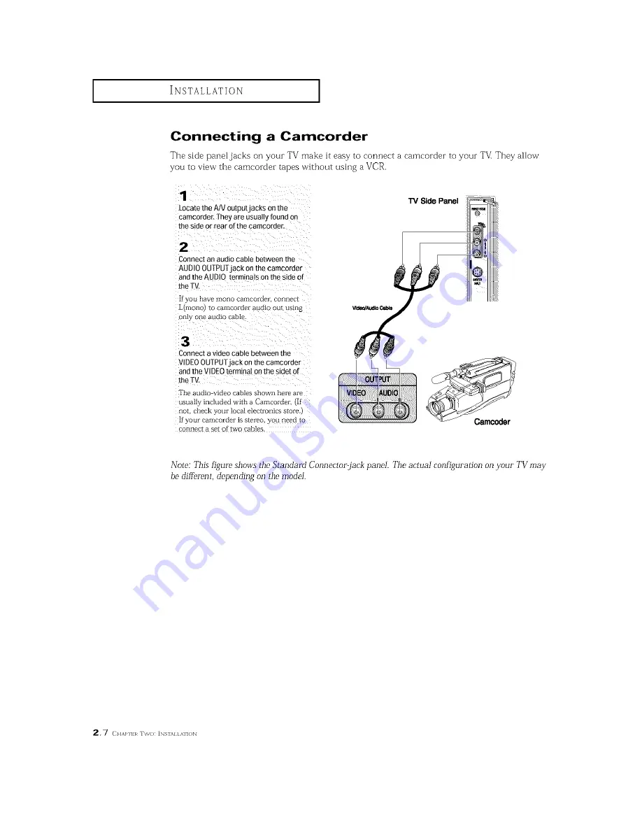 Samsung HCN5527W Скачать руководство пользователя страница 20