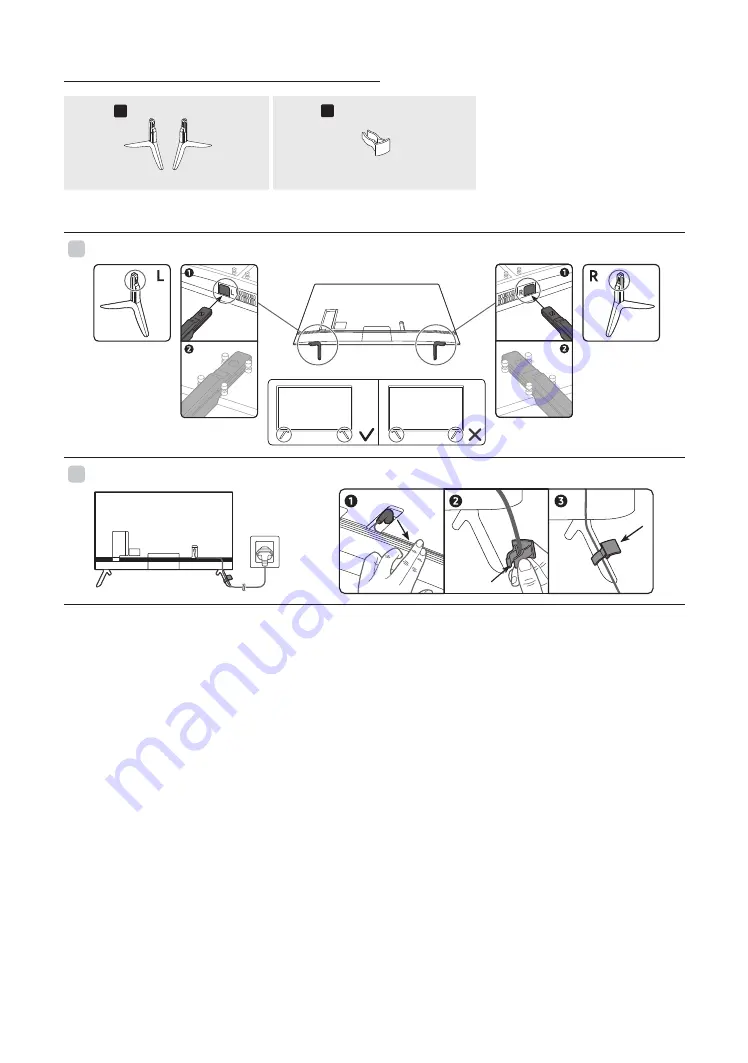 Samsung HG43AJ690Y Install Manual Download Page 11