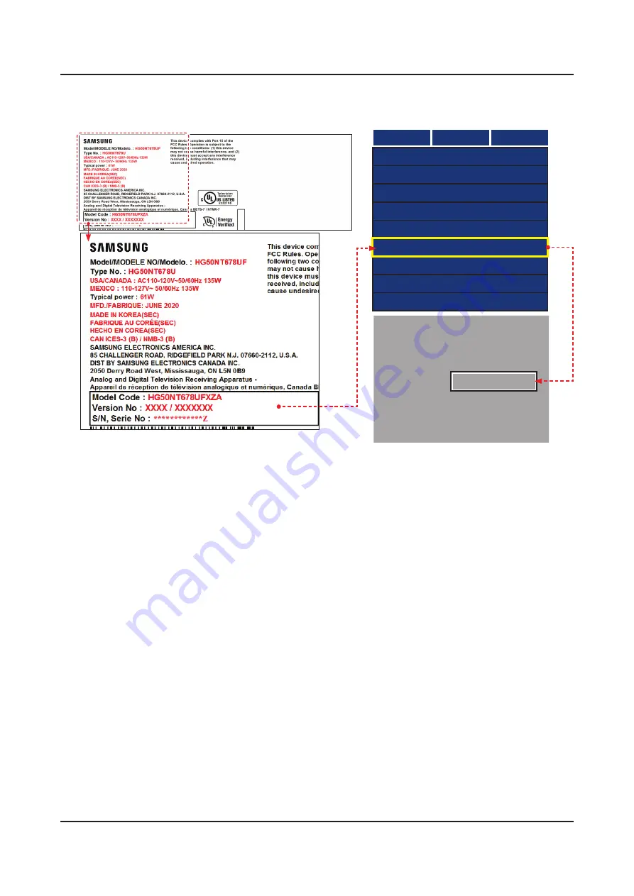 Samsung HG43NT678UF Скачать руководство пользователя страница 74