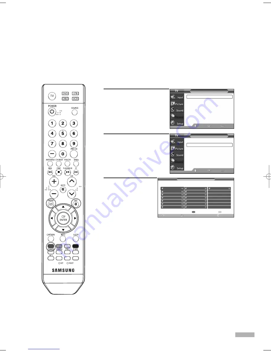 Samsung HL-S5065W Owner'S Instructions Manual Download Page 51