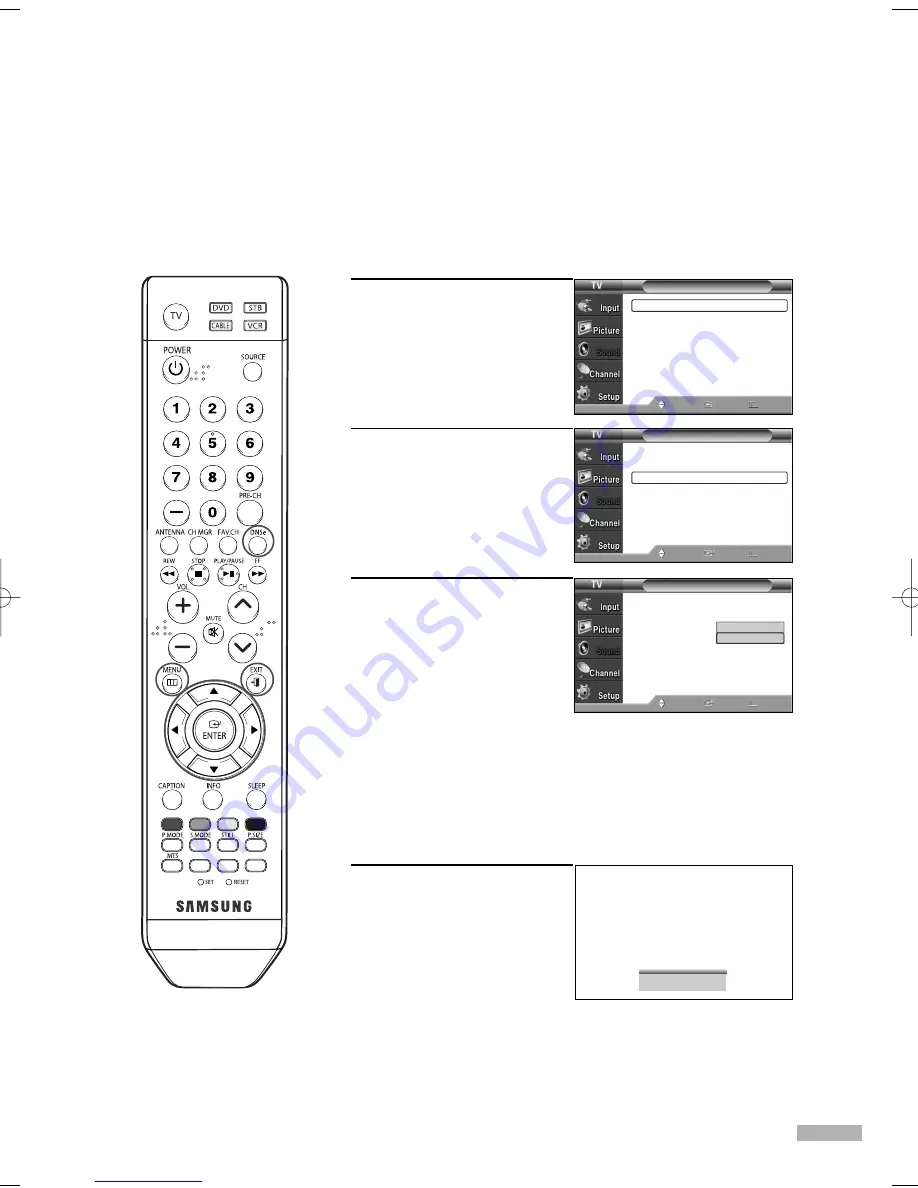 Samsung HL-S5065W Скачать руководство пользователя страница 81