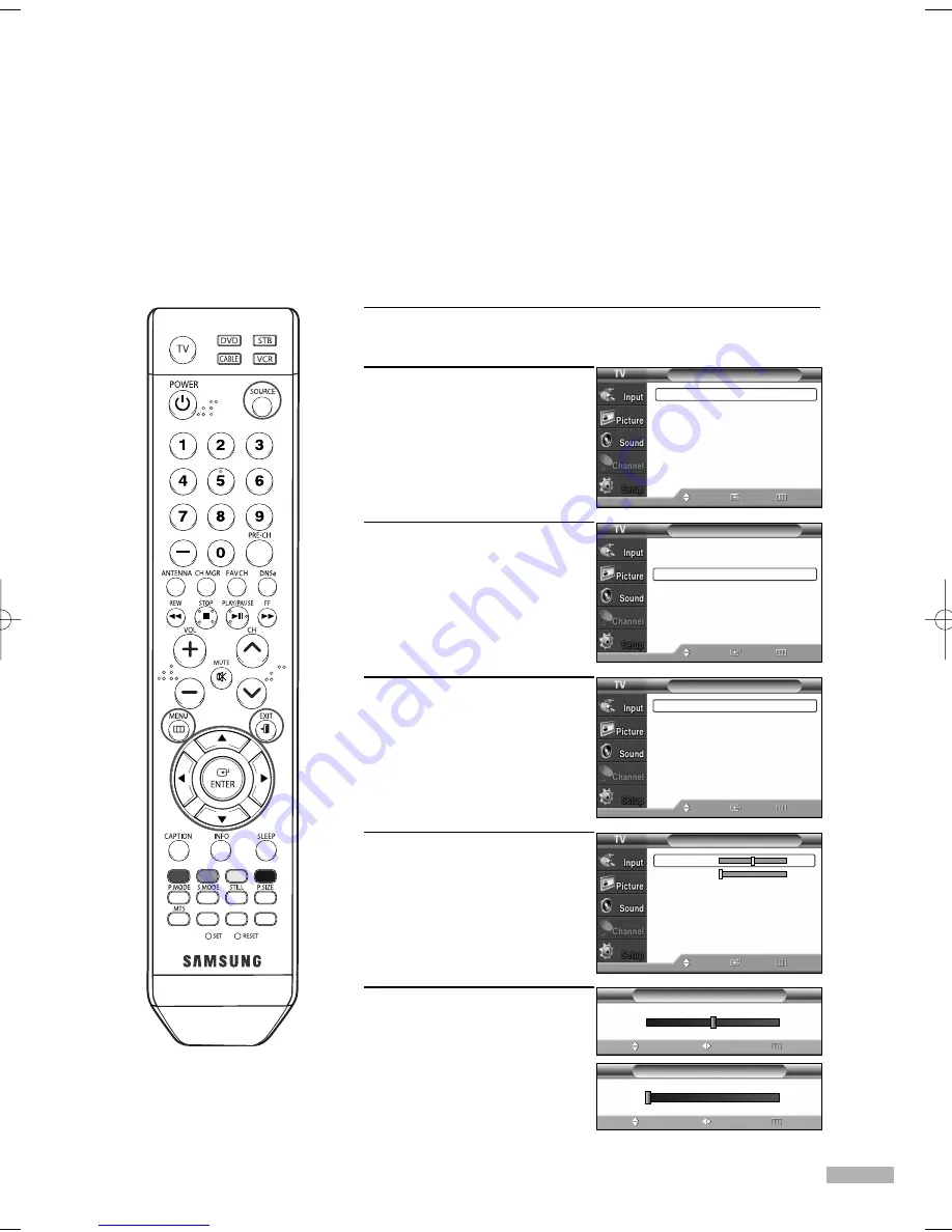 Samsung HL-S5065W Скачать руководство пользователя страница 107