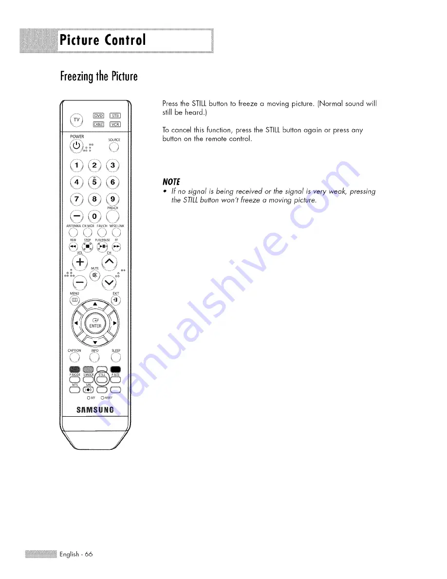 Samsung HL-S5687W Скачать руководство пользователя страница 66