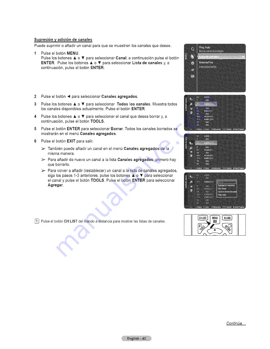 Samsung HL67A750A1FXZA Manual Del Usuario Download Page 42