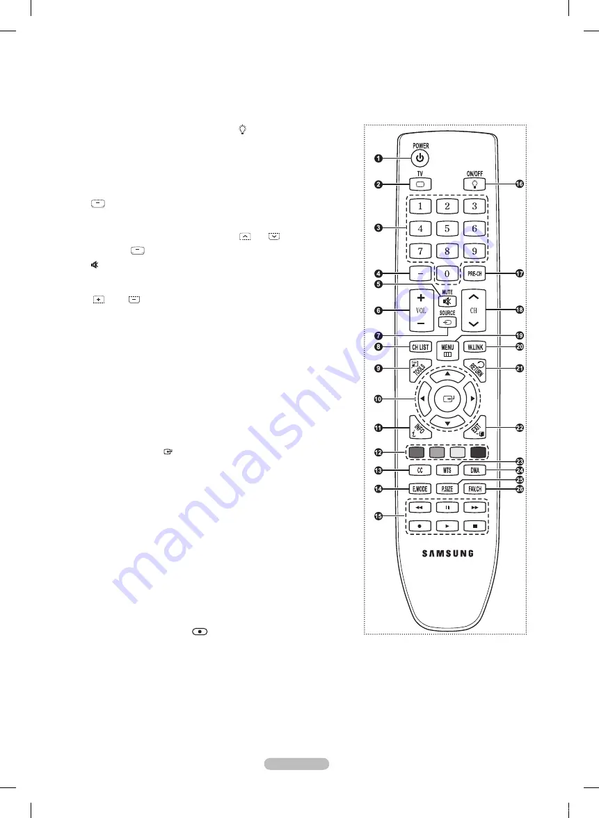 Samsung HL72A650C1F Скачать руководство пользователя страница 9