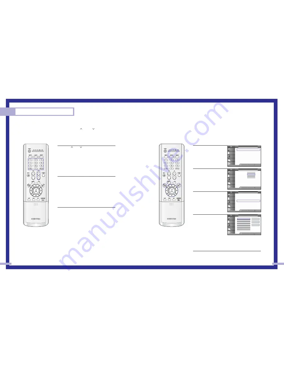 Samsung HLN4365W1 Instruction Manual Download Page 18