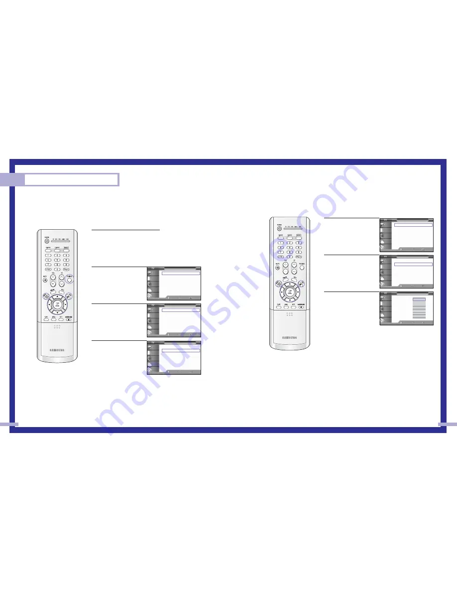 Samsung HLN4365W1 Instruction Manual Download Page 24