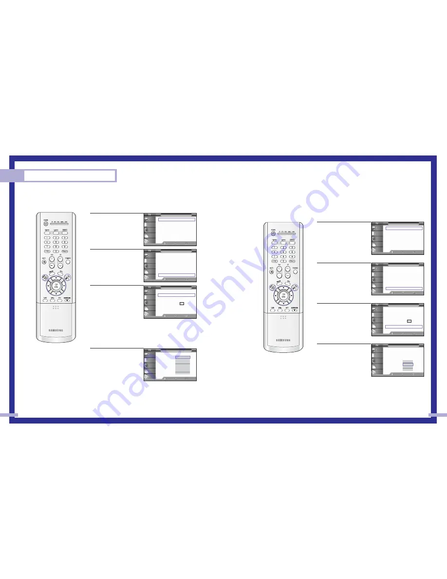 Samsung HLN4365W1 Instruction Manual Download Page 35