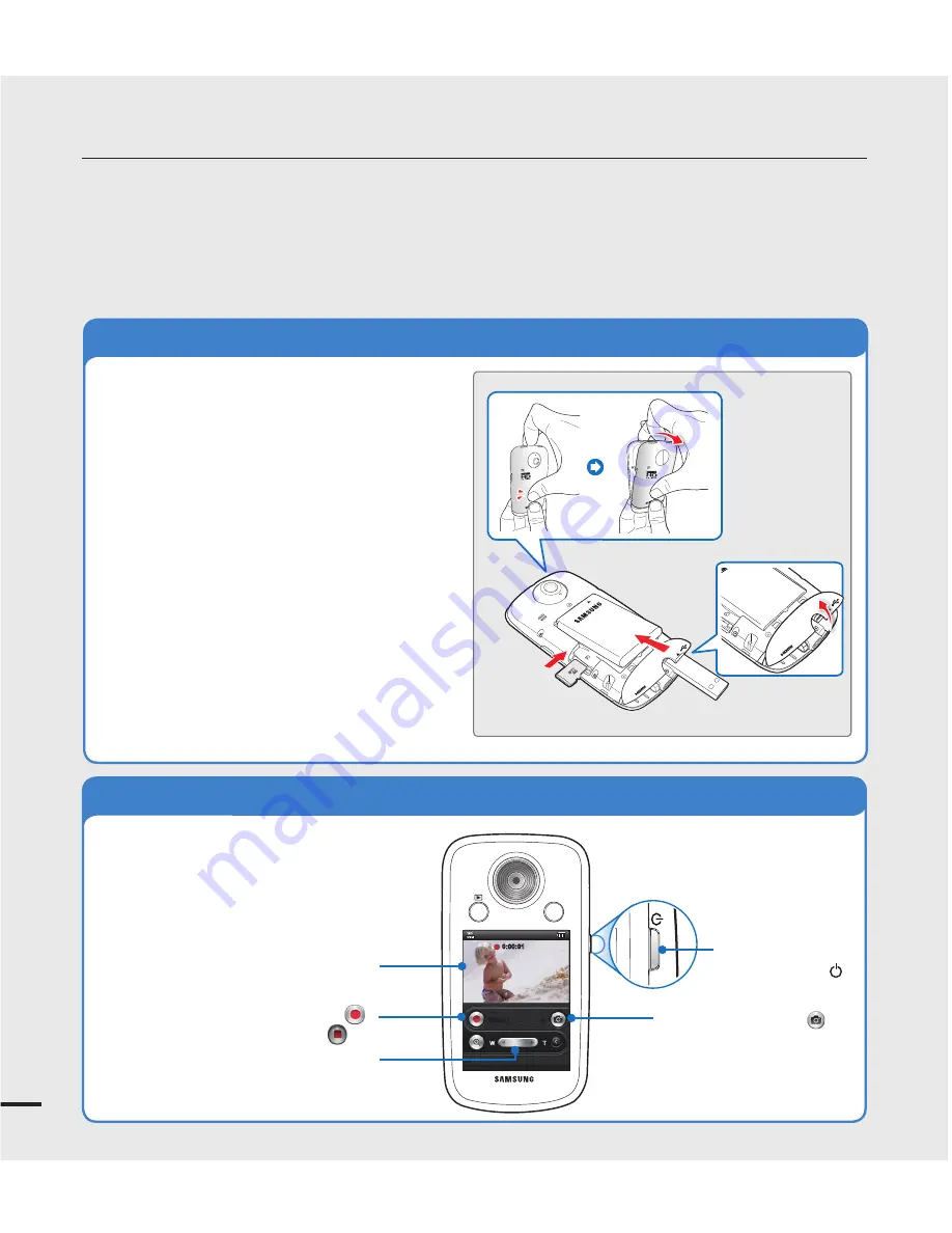 Samsung HMX-E10BN Manual Del Usuario Download Page 12