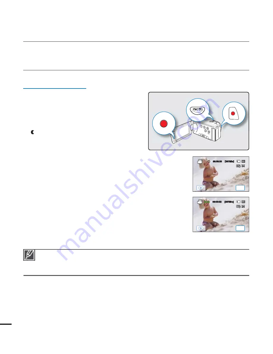 Samsung HMX-H205BN Manual Del Usuario Download Page 44