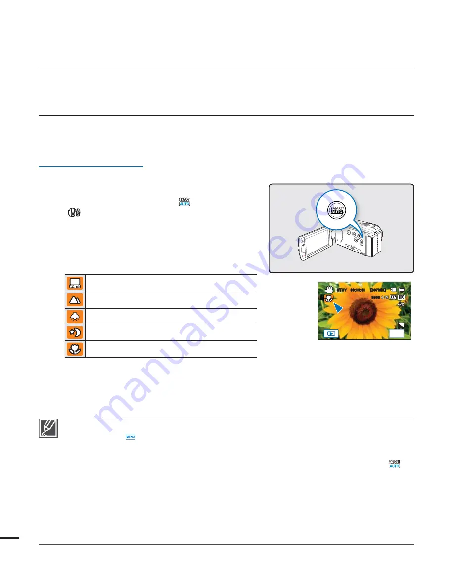 Samsung HMX-H205BN Manual Del Usuario Download Page 46