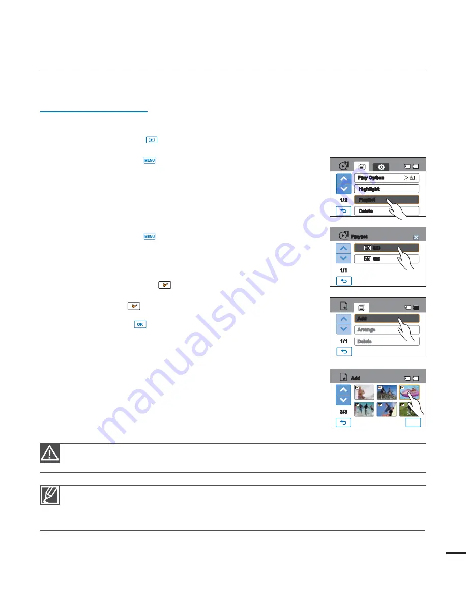 Samsung HMX-H205BN Manual Del Usuario Download Page 101