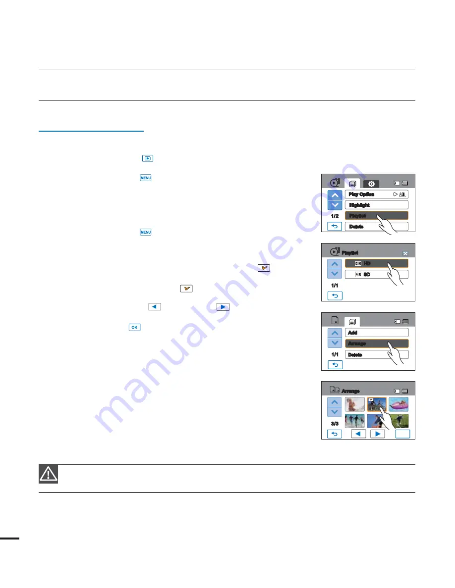 Samsung HMX-H205BN Manual Del Usuario Download Page 102