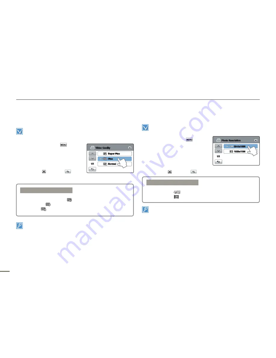 Samsung HMX-H304BN Manual Del Usuario Download Page 54