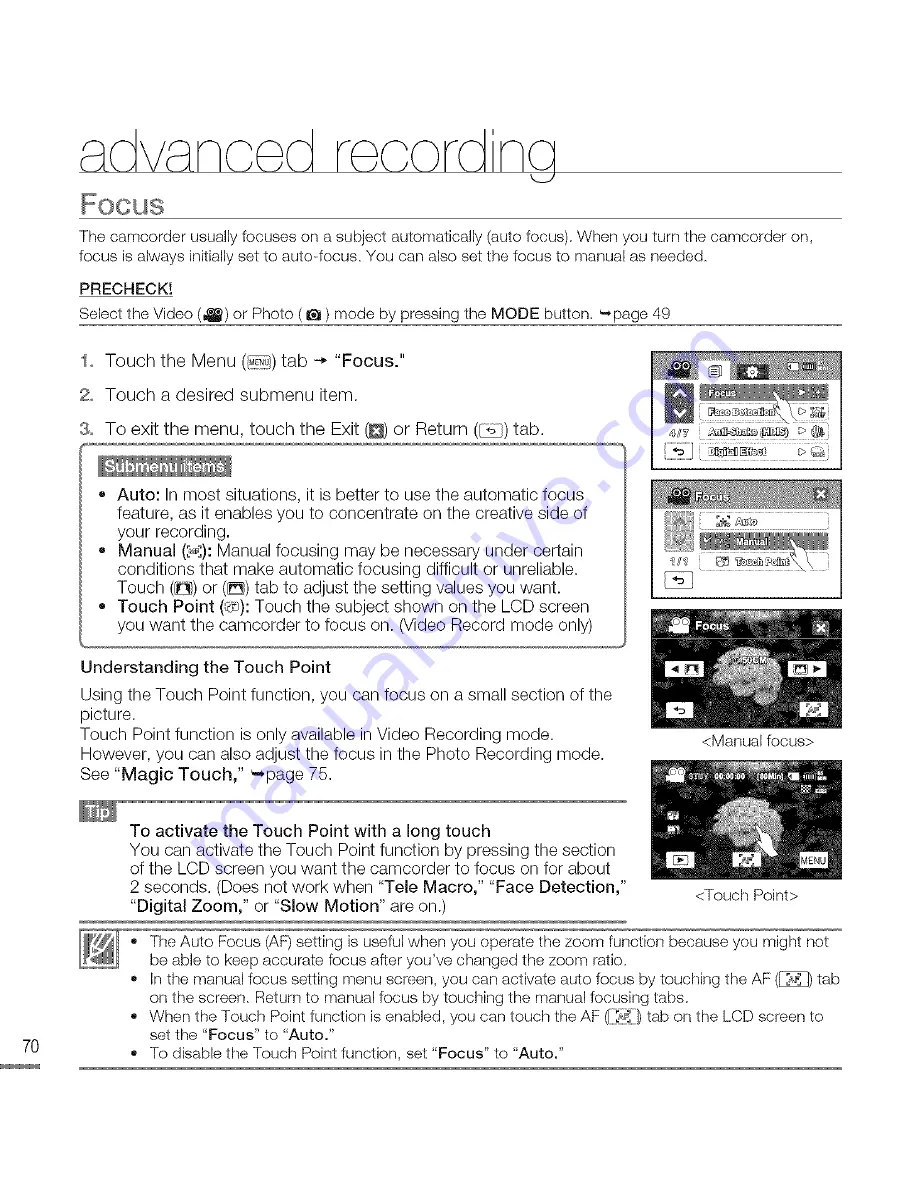 Samsung HMX-M20BN User Manual Download Page 4