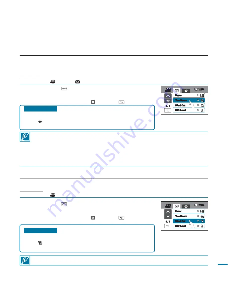 Samsung HMX-M20N User Manual Download Page 83