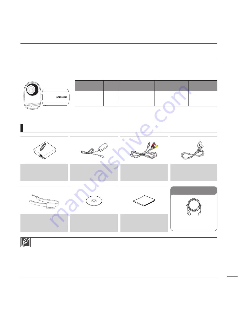 Samsung HMX-T10ON Manual Del Usuario Download Page 17