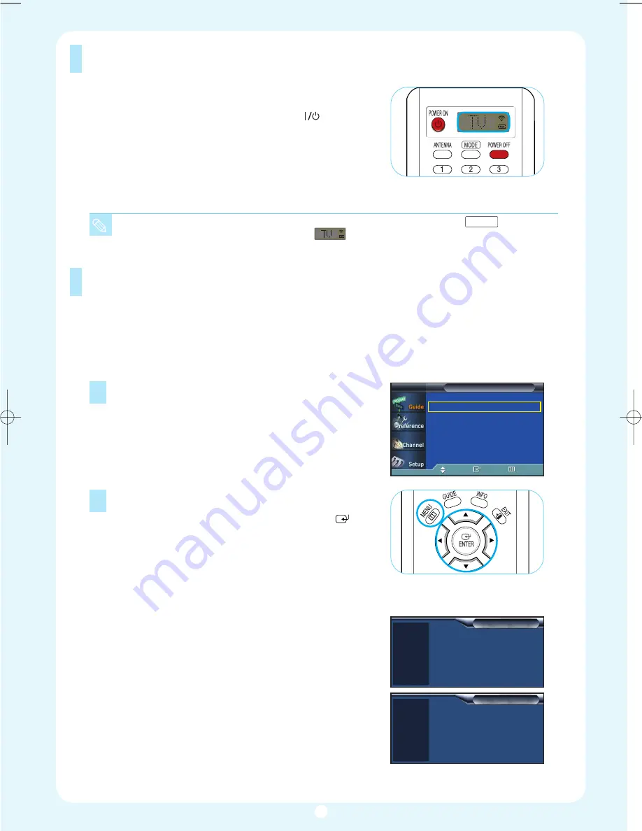 Samsung HP-P5091 Quick Setup Manual Download Page 2