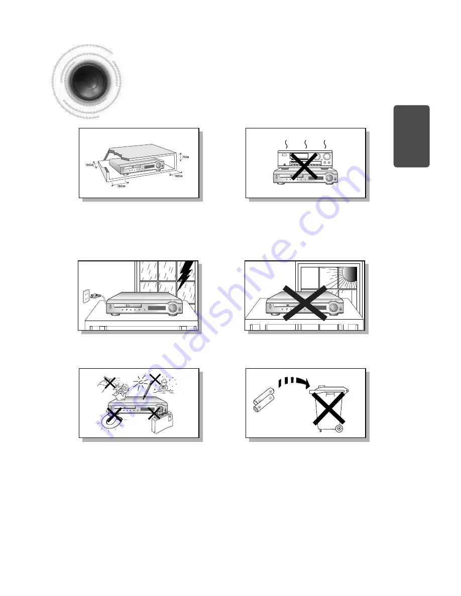 Samsung HT-DM150 Manual De Instrucciones Download Page 3