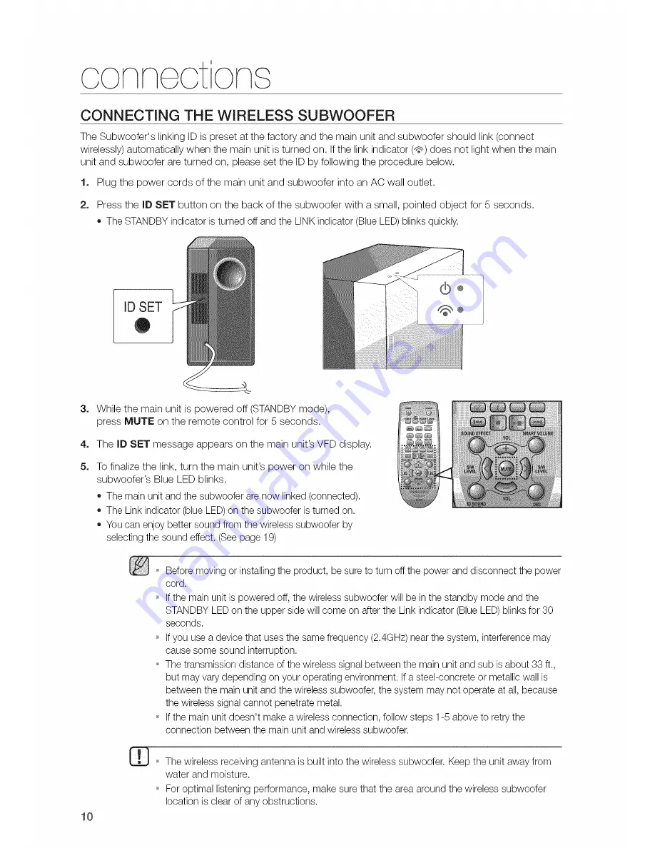 Samsung HW-F450/ZA User Manual Download Page 10