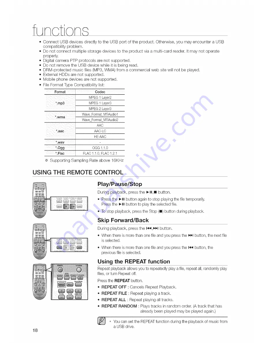 Samsung HW-F450/ZA Скачать руководство пользователя страница 18