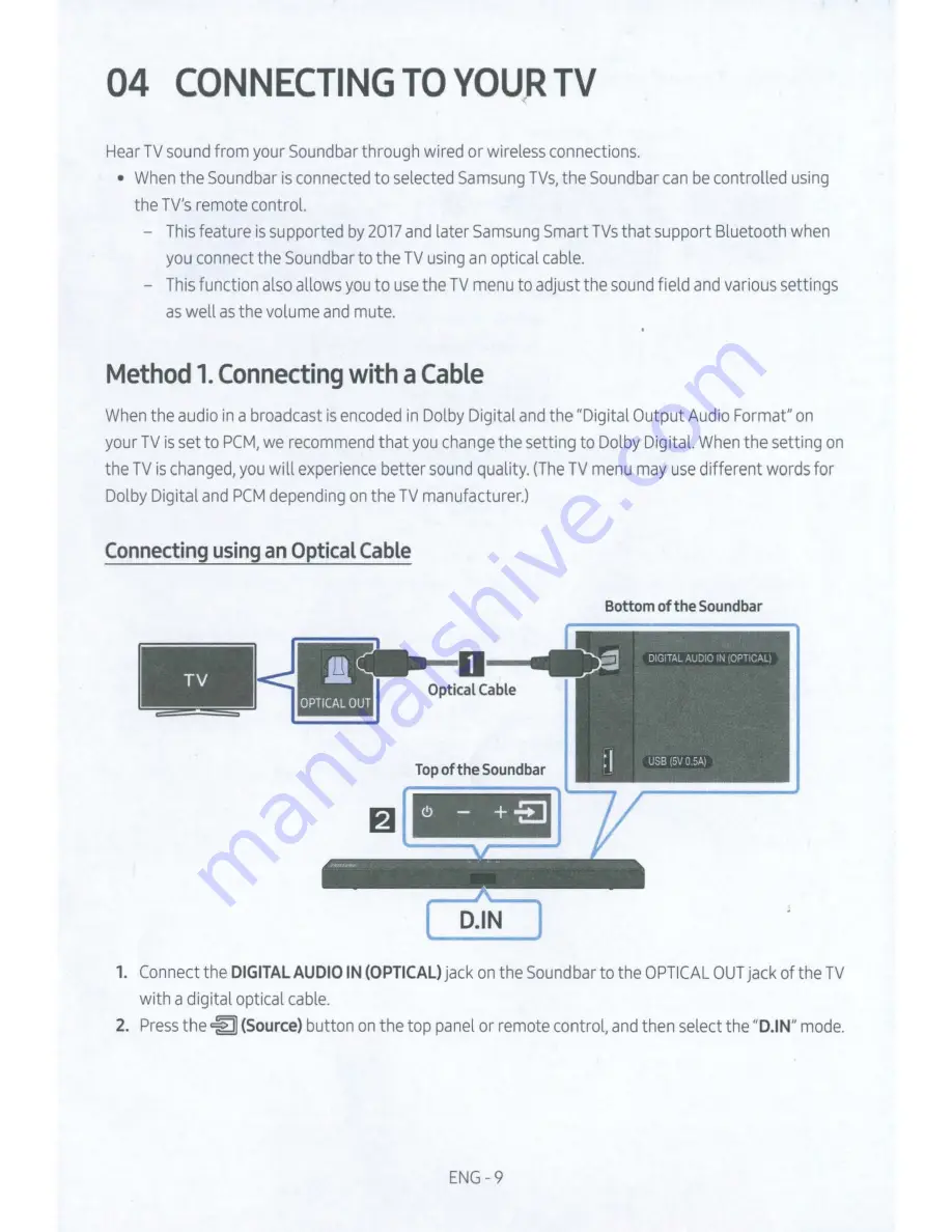 Samsung HW-T550 User Manual Download Page 15