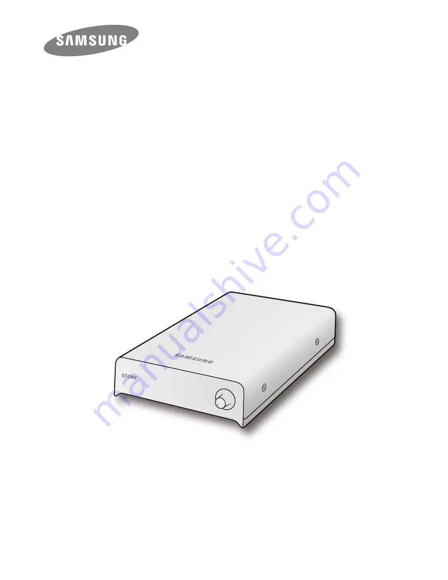 Samsung HXDU010EB - Story Station 1 TB External Hard... Скачать руководство пользователя страница 1