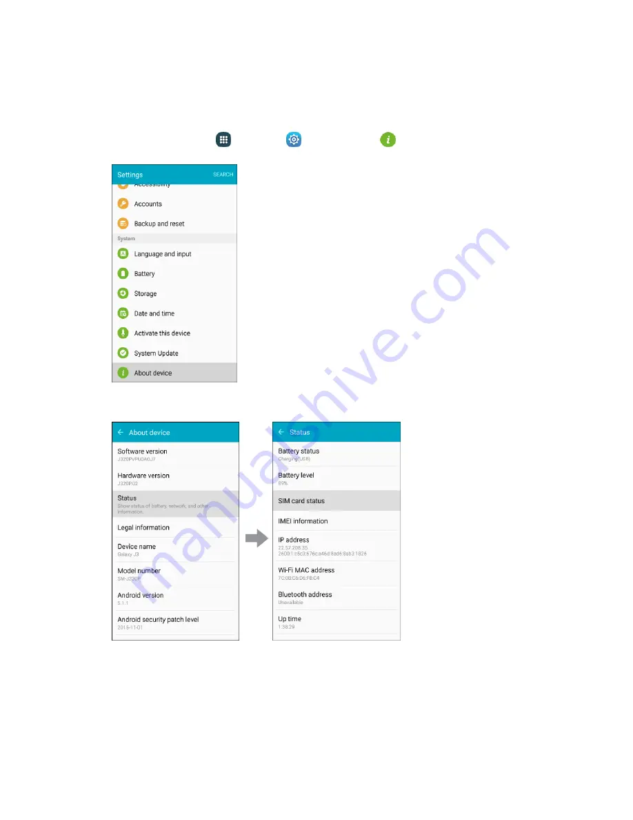 Samsung J320 User Manual Download Page 31