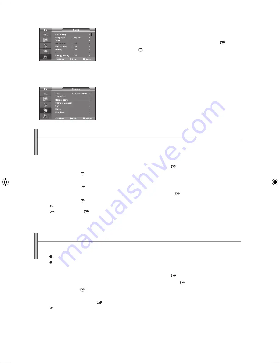 Samsung LA26R71BDX Owner'S Instructions Manual Download Page 10