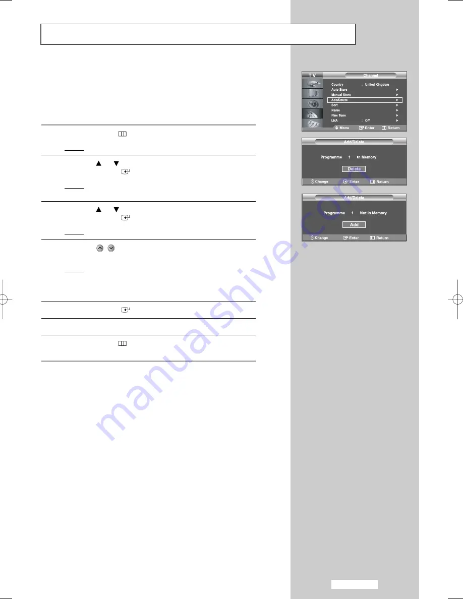 Samsung LE26R41BD Owner'S Instructions Manual Download Page 21