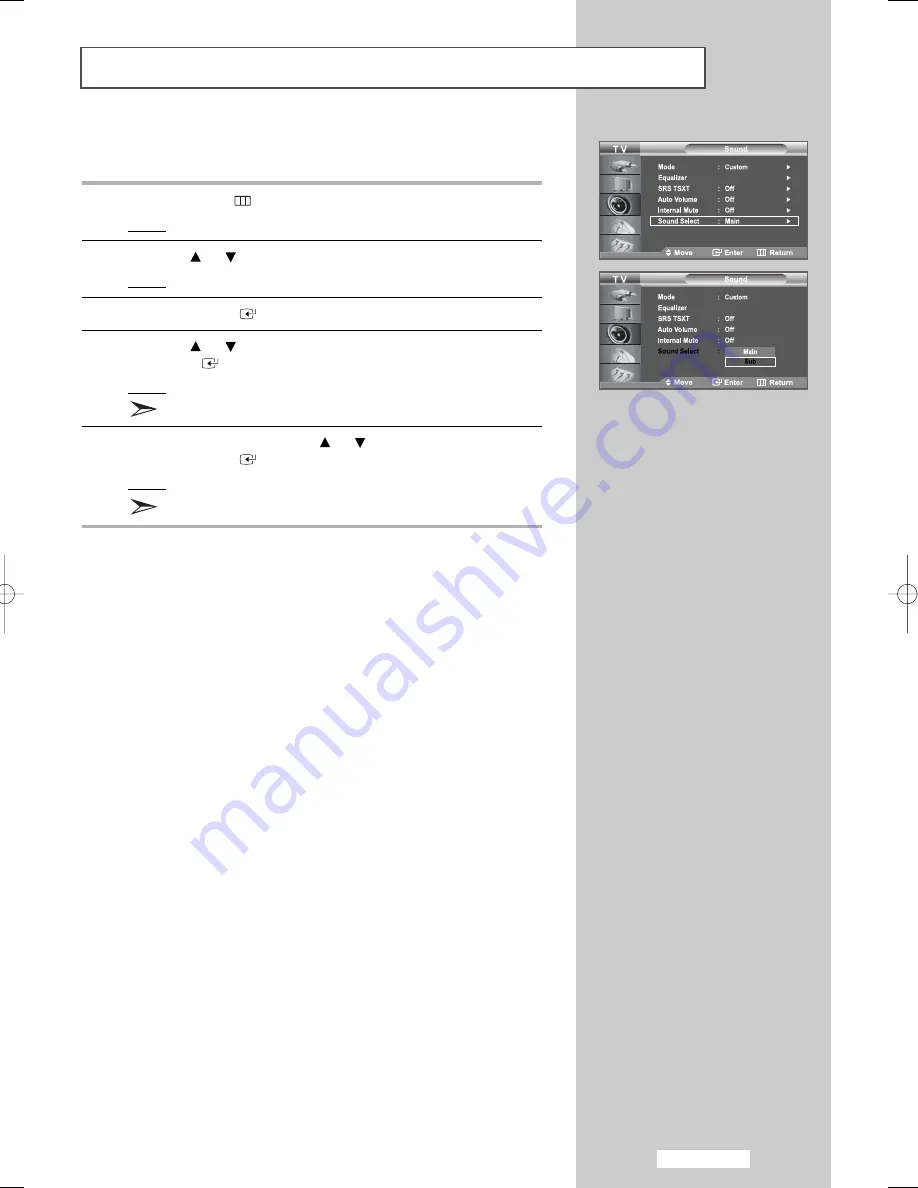 Samsung LE26R41BD Owner'S Instructions Manual Download Page 43