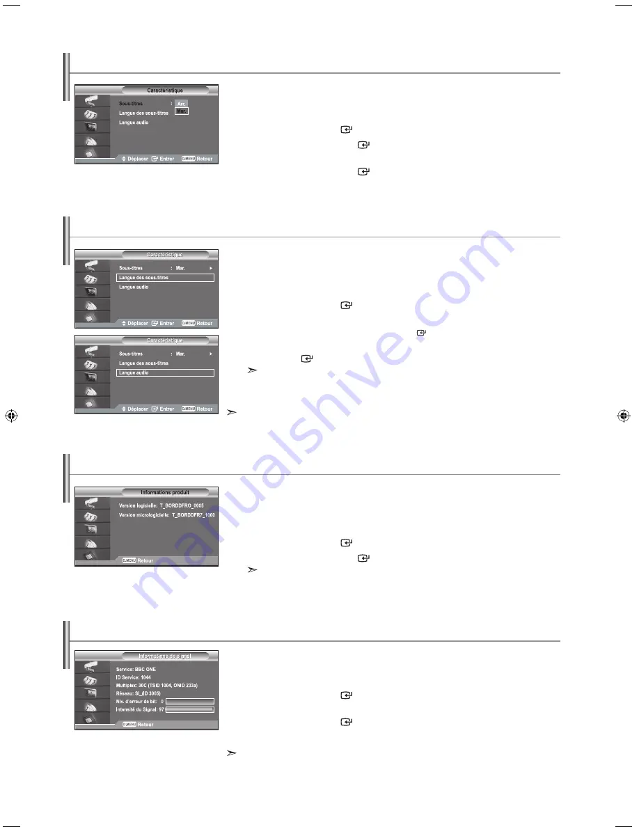 Samsung LE26R74BD Owner'S Instructions Manual Download Page 62