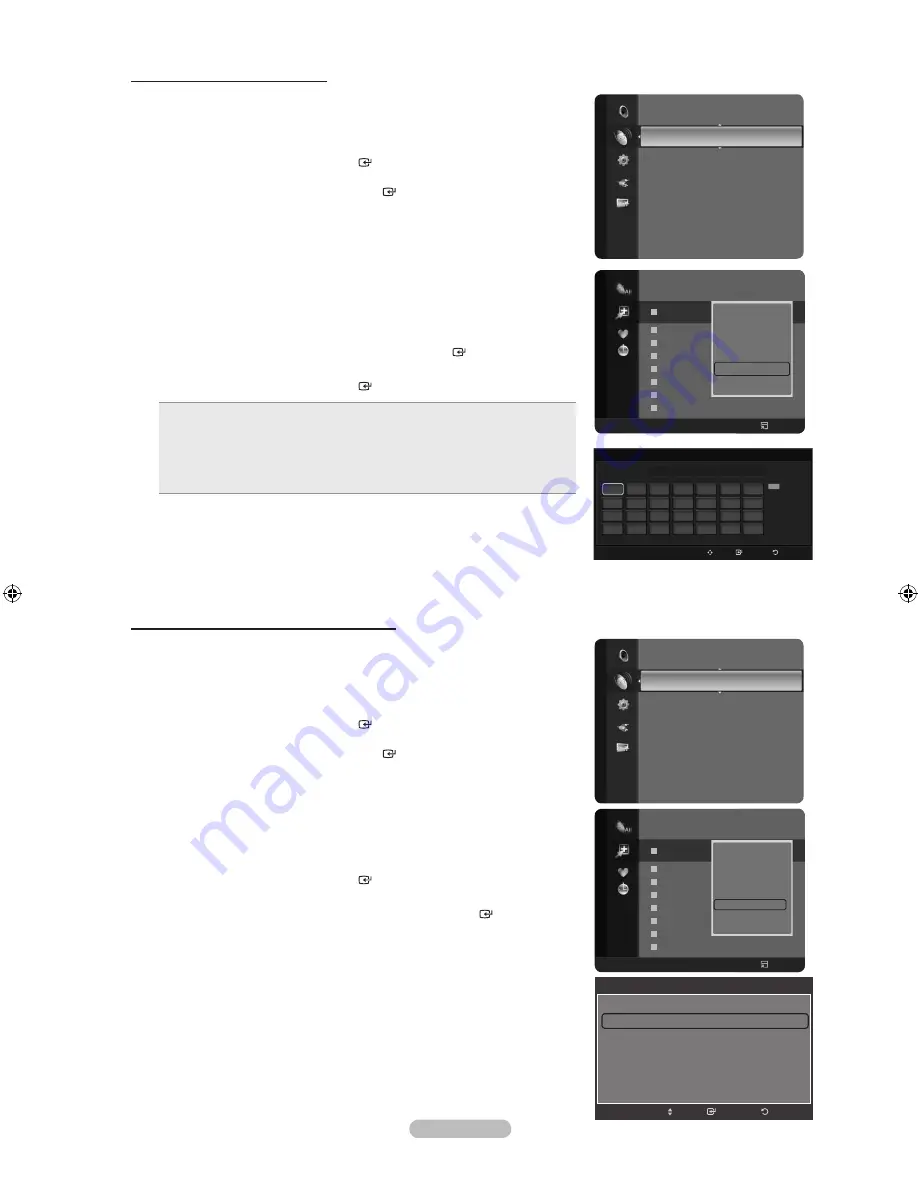 Samsung LE32A769R1W User Manual Download Page 101