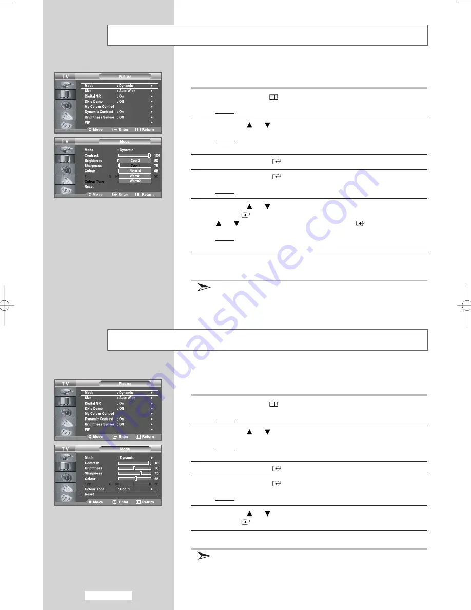 Samsung LE40M51BS Owner'S Instructions Manual Download Page 28