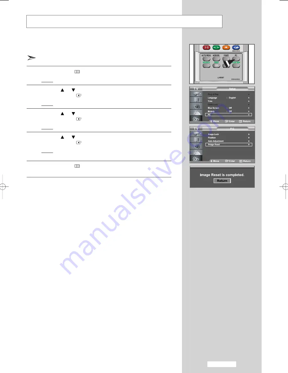 Samsung LE40M51BS Owner'S Instructions Manual Download Page 55