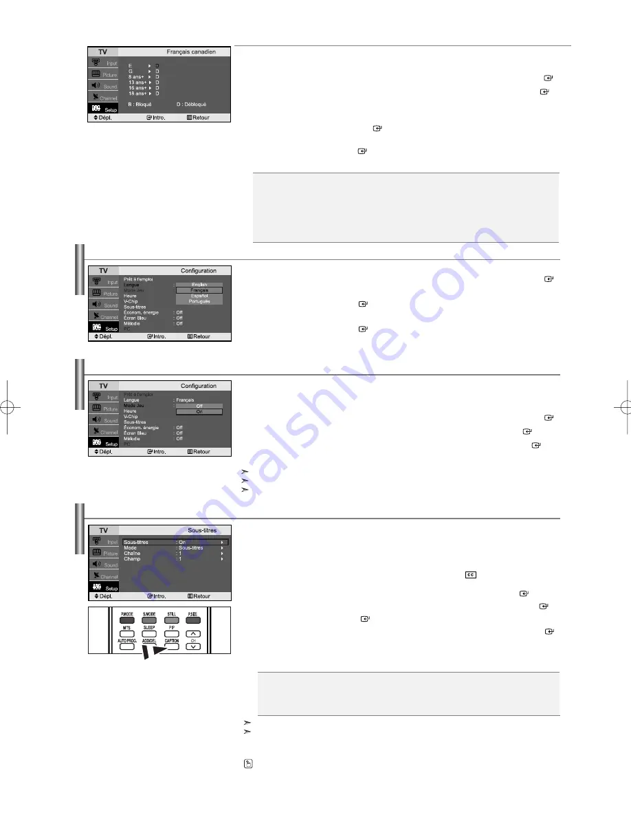 Samsung LN-S2351W Owner'S Instructions Manual Download Page 48