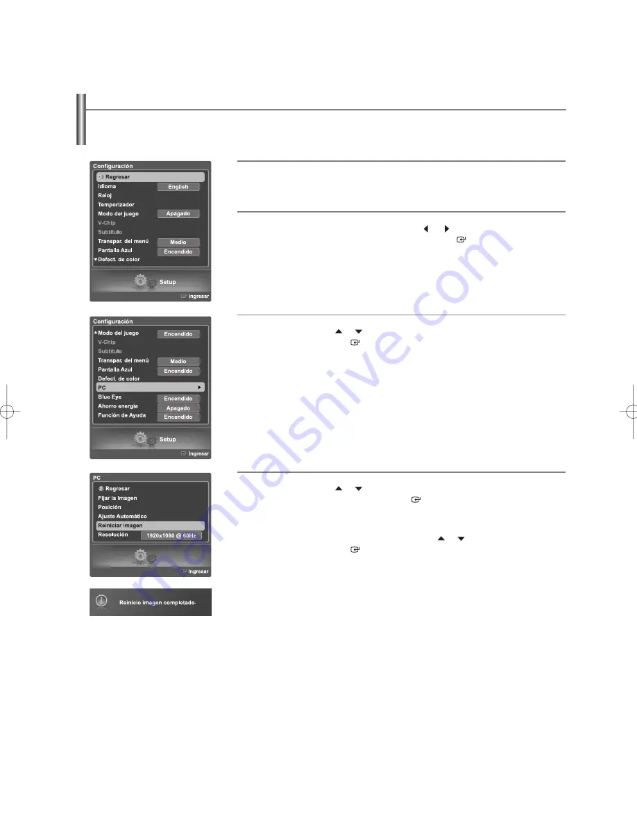 Samsung LN-S4095D Owner'S Instructions Manual Download Page 266