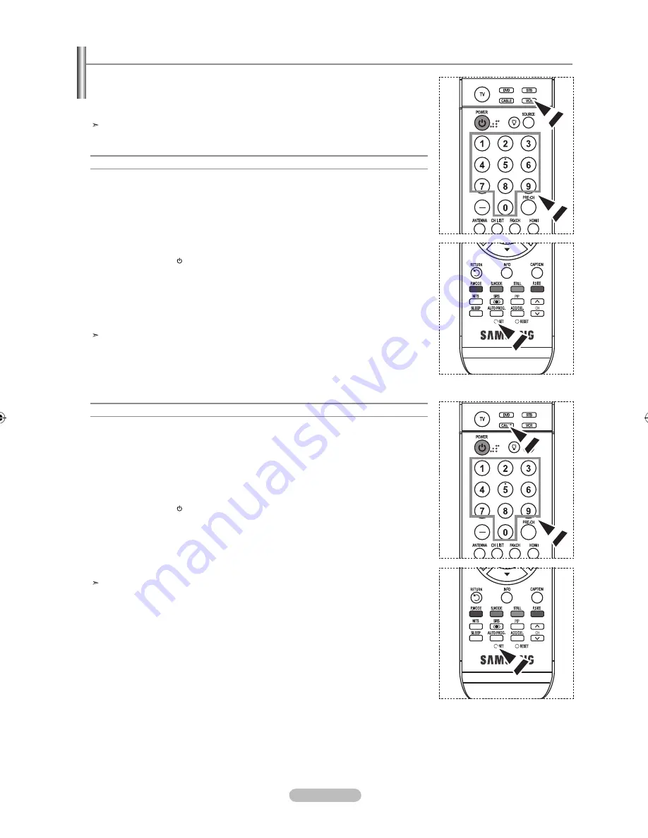 Samsung LN-T375HA Owner'S Instructions Manual Download Page 20