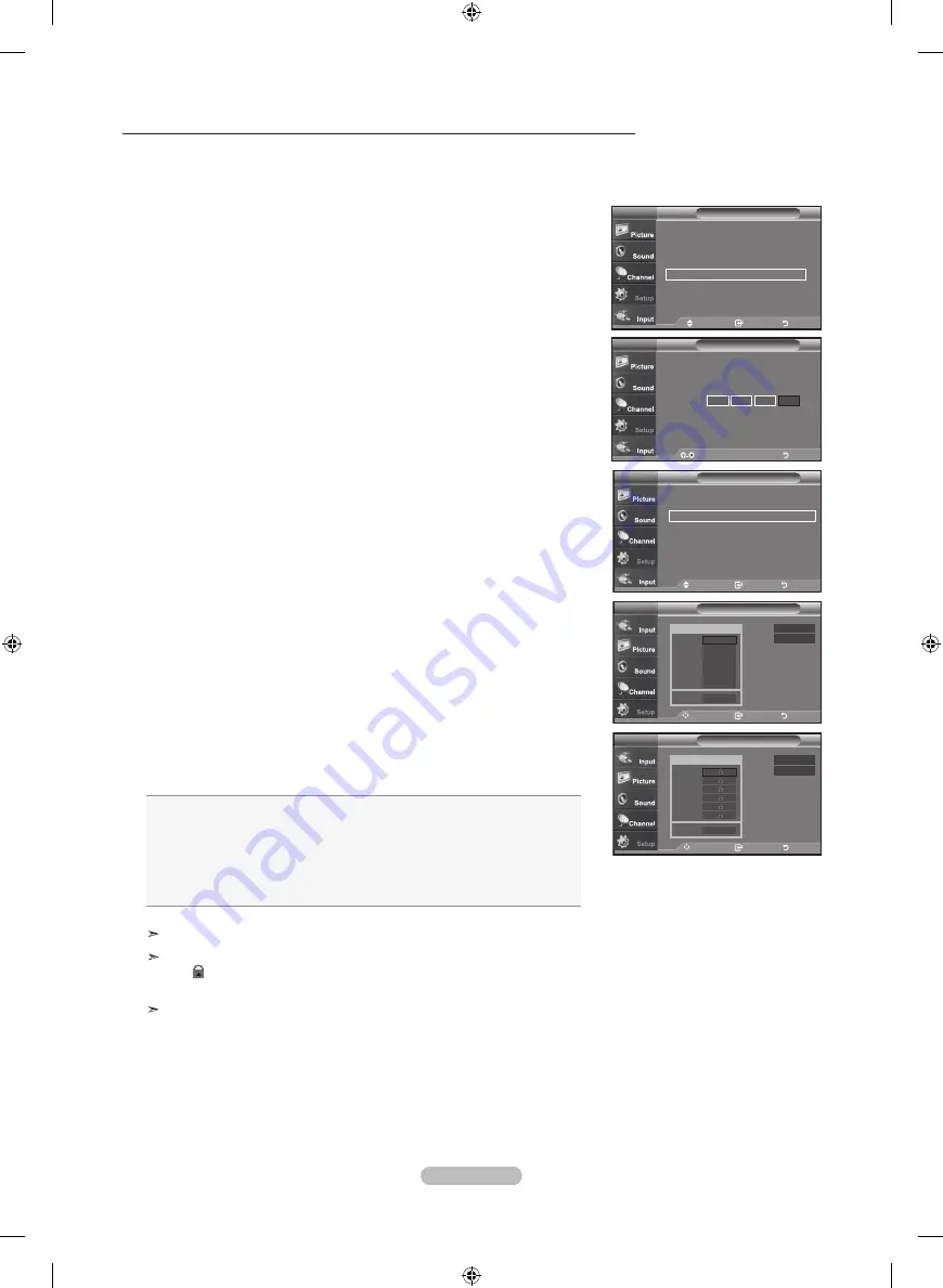 Samsung LN-T4065F User Manual Download Page 61