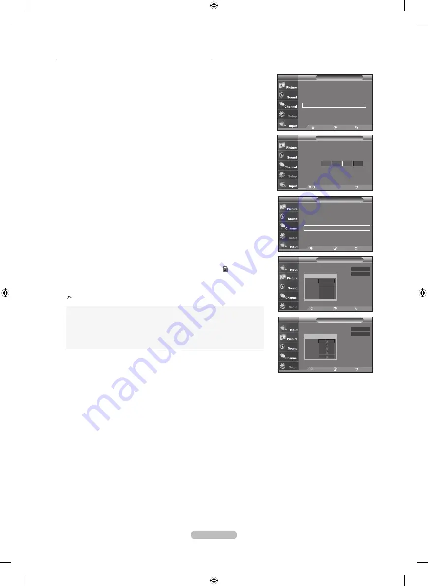 Samsung LN-T4065F User Manual Download Page 63