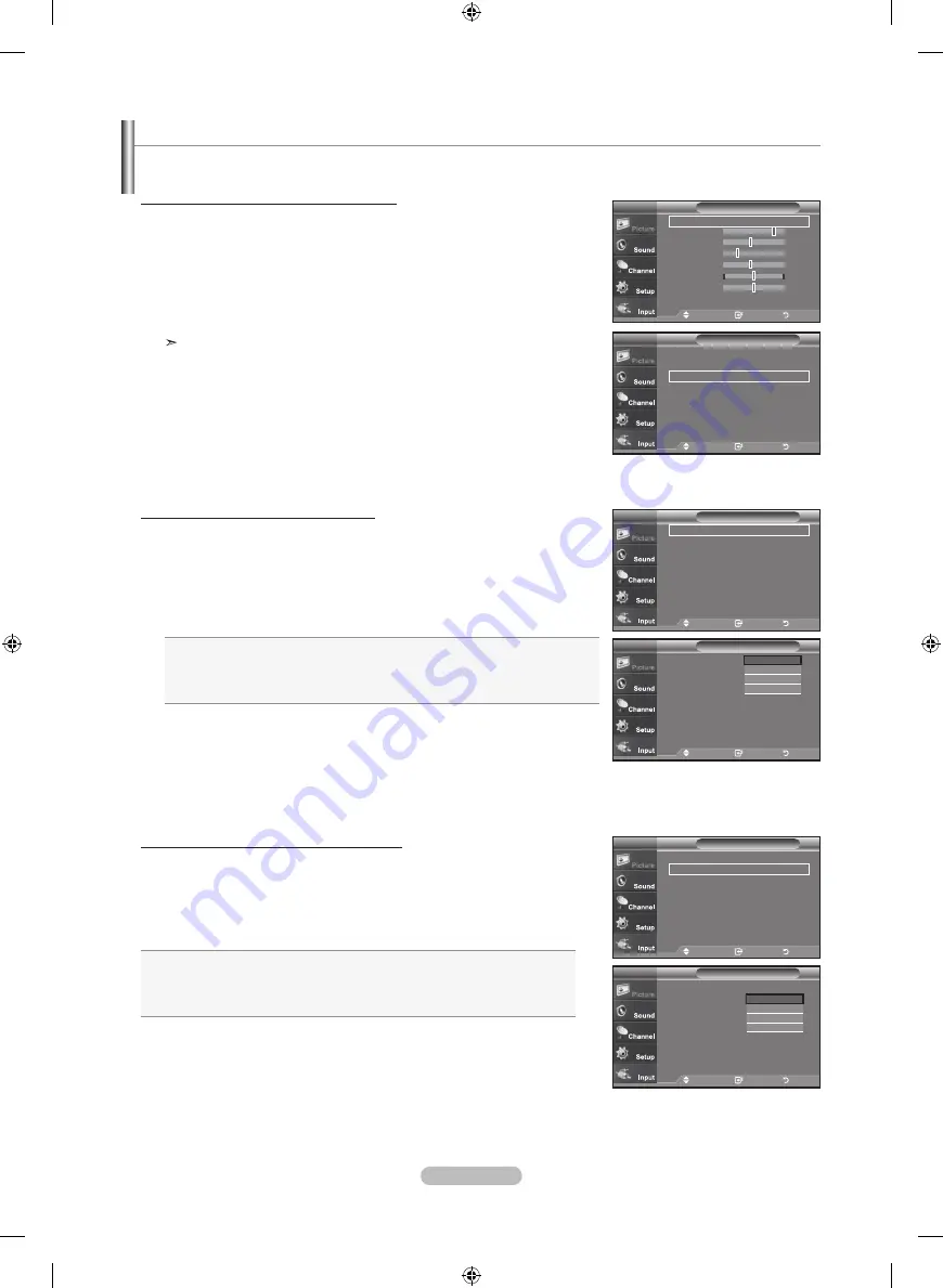 Samsung LN-T4065F User Manual Download Page 115