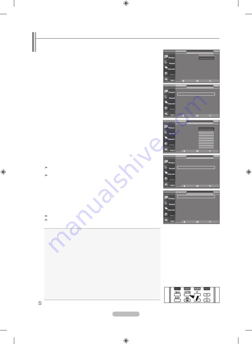 Samsung LN-T4065F User Manual Download Page 143