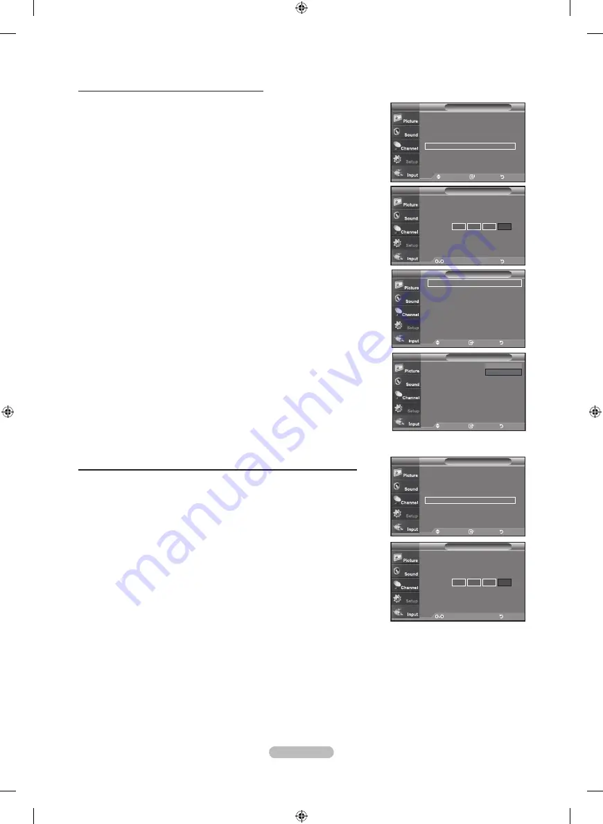 Samsung LN-T4065F User Manual Download Page 147