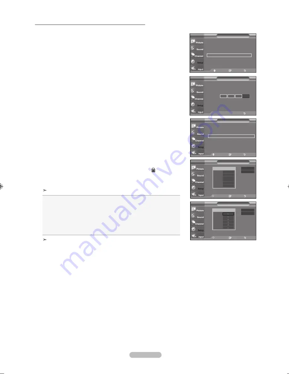 Samsung LN-T4071F Owner'S Instructions Manual Download Page 62