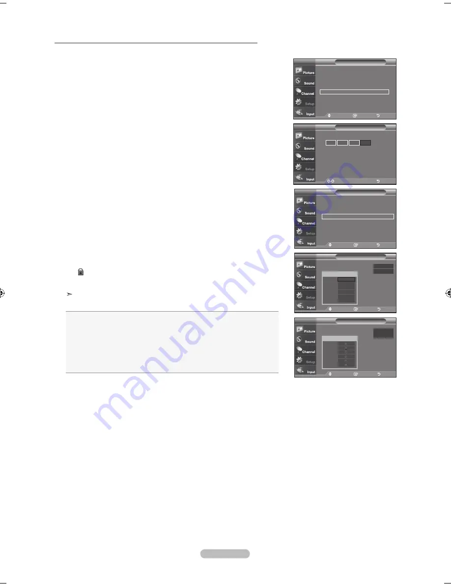 Samsung LN-T4642H Owner'S Instructions Manual Download Page 136