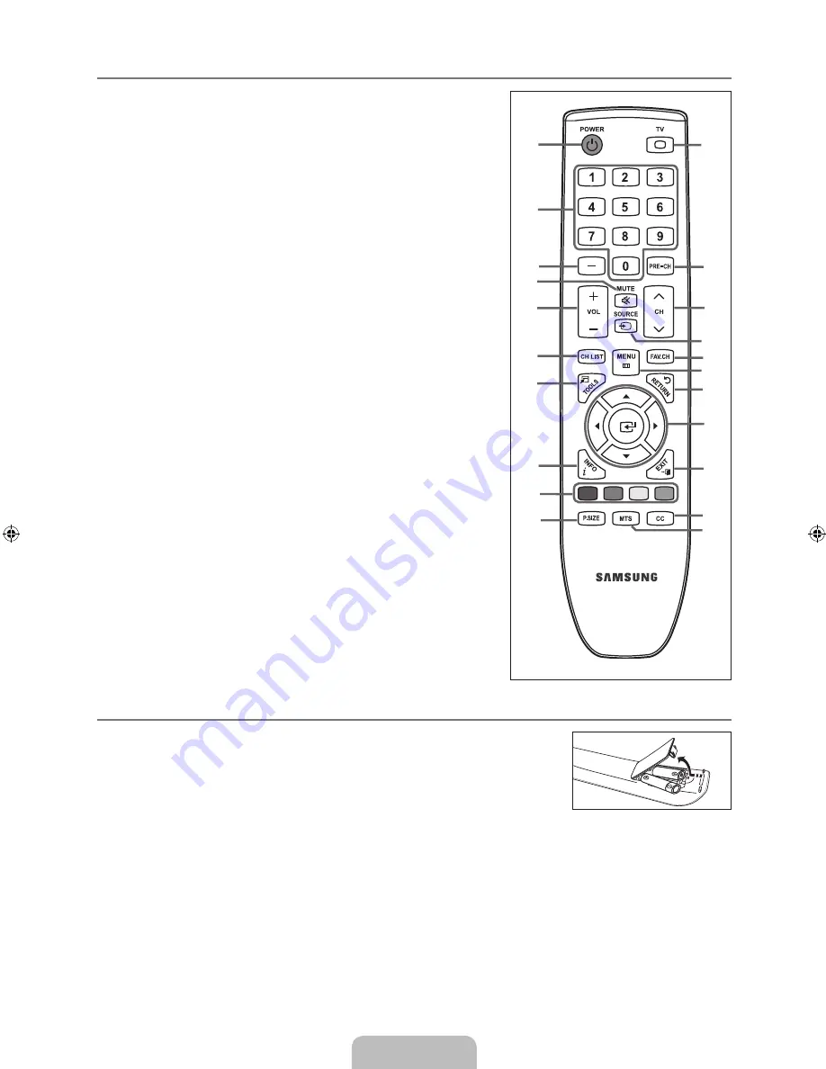 Samsung LN22B50 User Manual Download Page 45