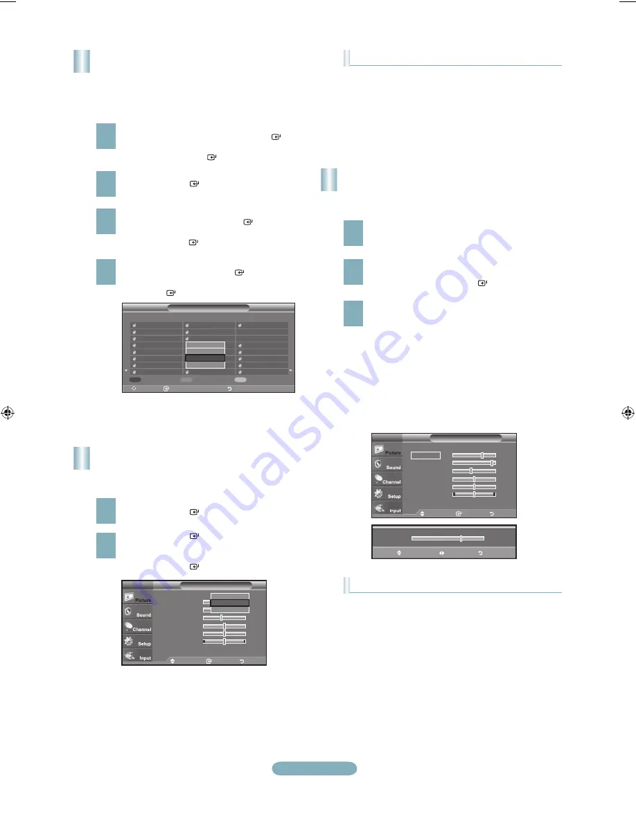 Samsung LN32A300JD Quick Setup Manual Download Page 9