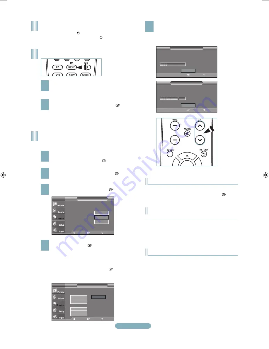 Samsung LN32A300JD Quick Setup Manual Download Page 32