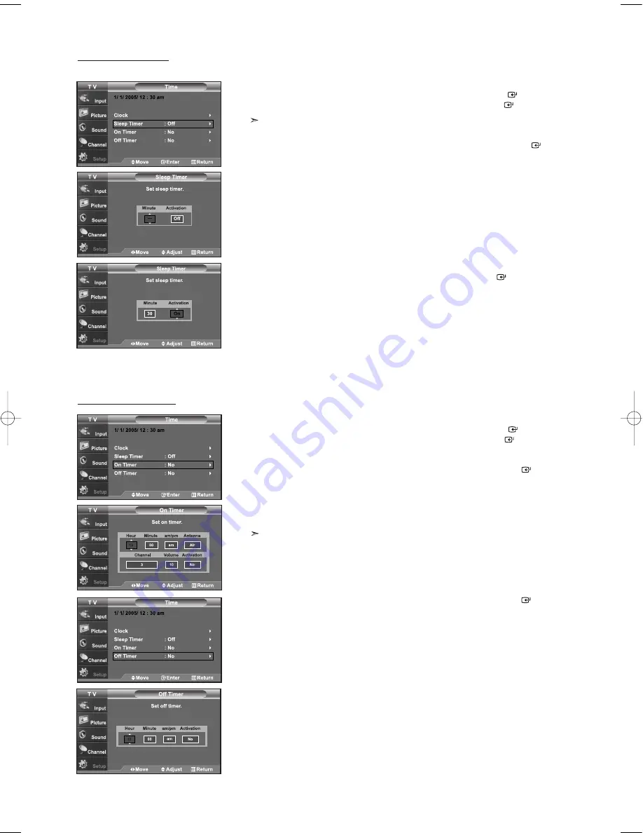 Samsung LNS4051DX Owner'S Instructions Manual Download Page 44